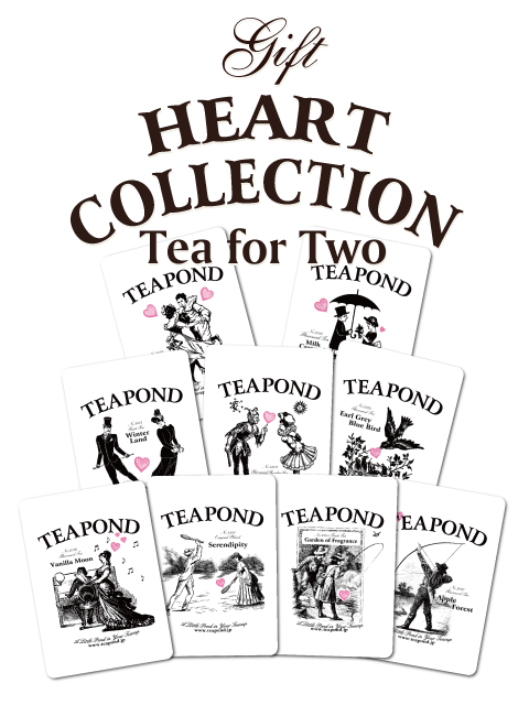 Tea for Two Heart Collection / TEAPOND – 紅茶専門店TEAPOND