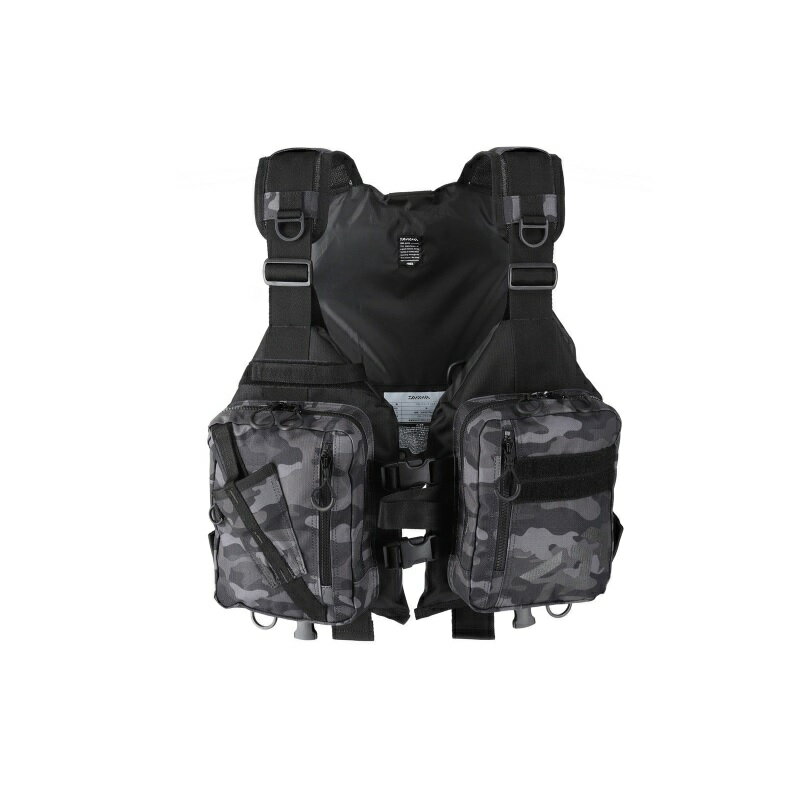 ダイワ DF-6421ライトフロートゲームベスト 】収納力抜群で動きやすい