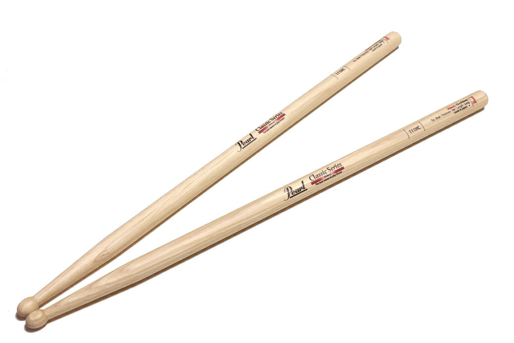 楽天市場】Pearl 111HC DRUM STICKS パール ドラム スティック 樋口