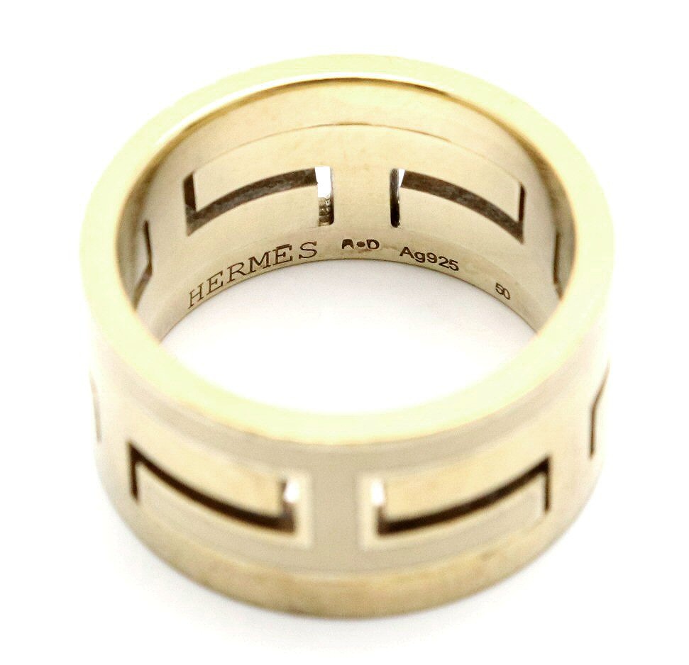楽天市場】【ジュエリー】HERMES エルメス ムーブアッシュ リング 指輪