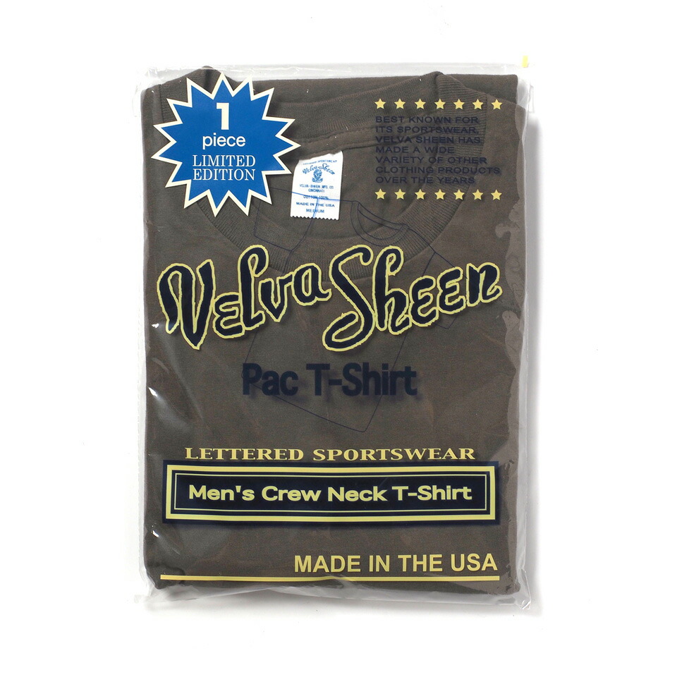 楽天市場】VELVA SHEEN (ベルバシーン) 162319 1PAC S/S CREWNECK TEE
