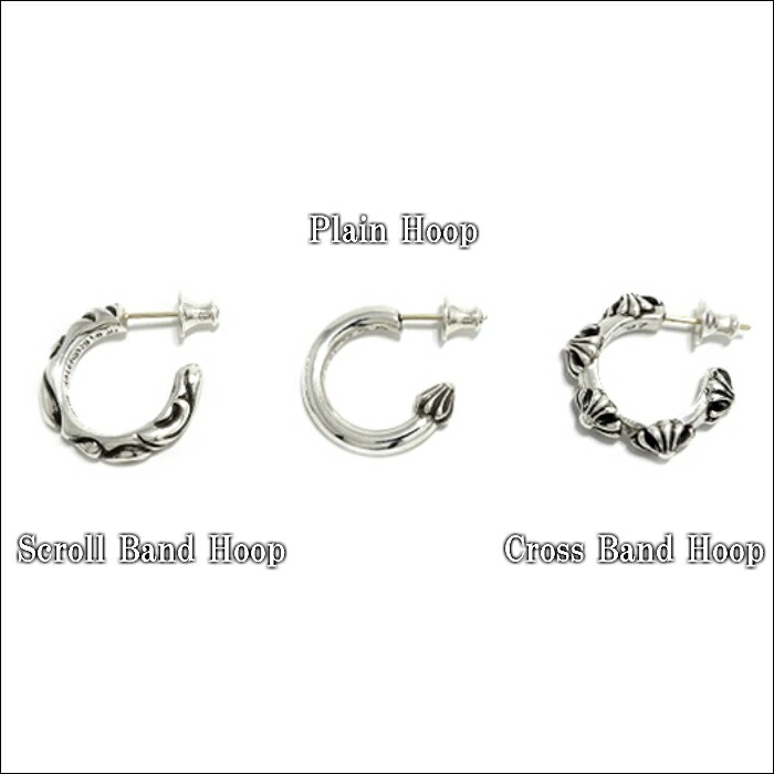 楽天市場】【CHROME HEARTS クロムハーツ】CH Cross Band Hoop Earring