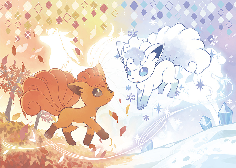 ポケセン】ロコン＆アローラロコンのグッズが登場【Rokon's Crystal