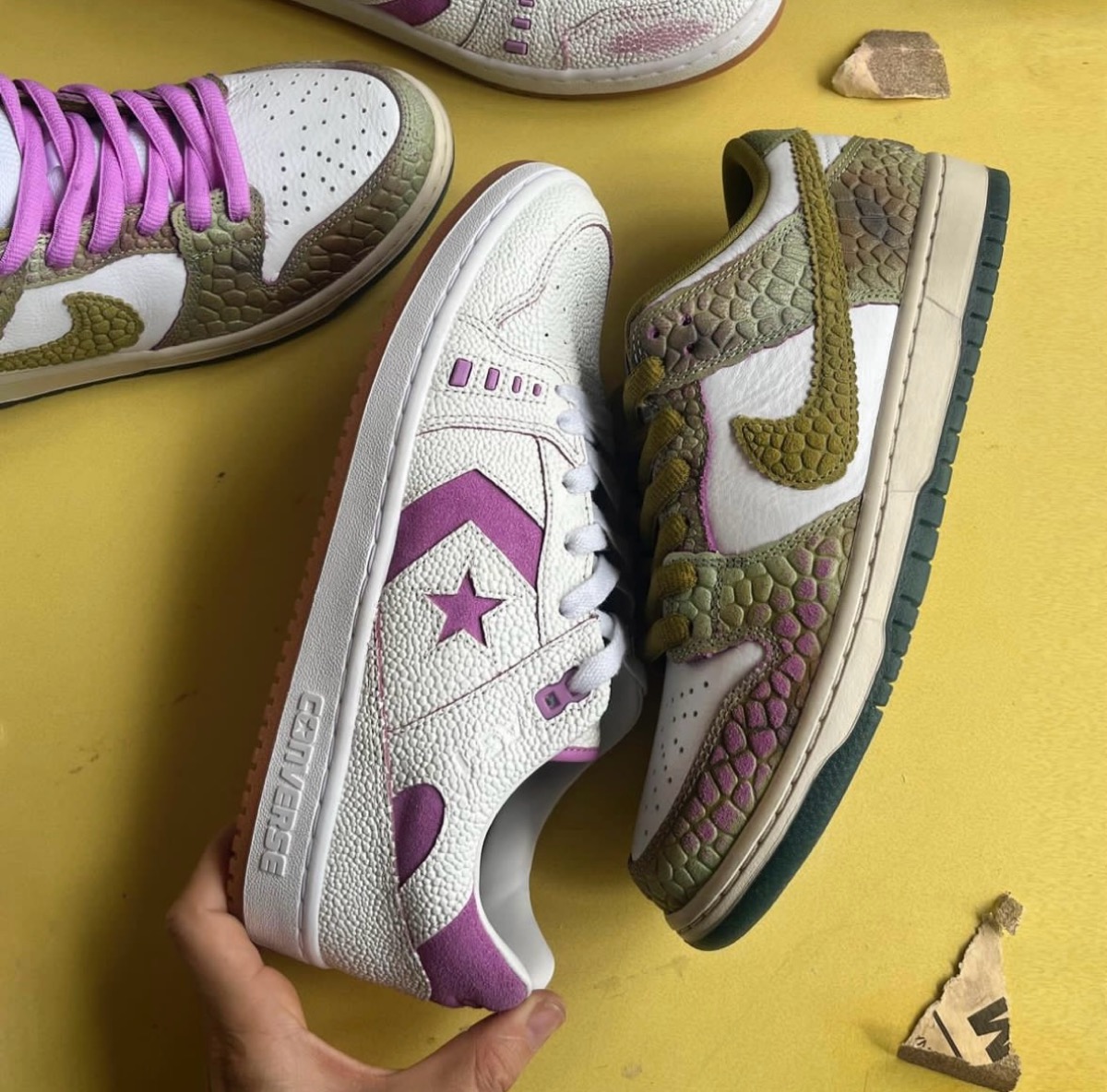 Alexis Sablone × Nike SB Dunk Low Pro QS “Chameleon”が国内8月28日