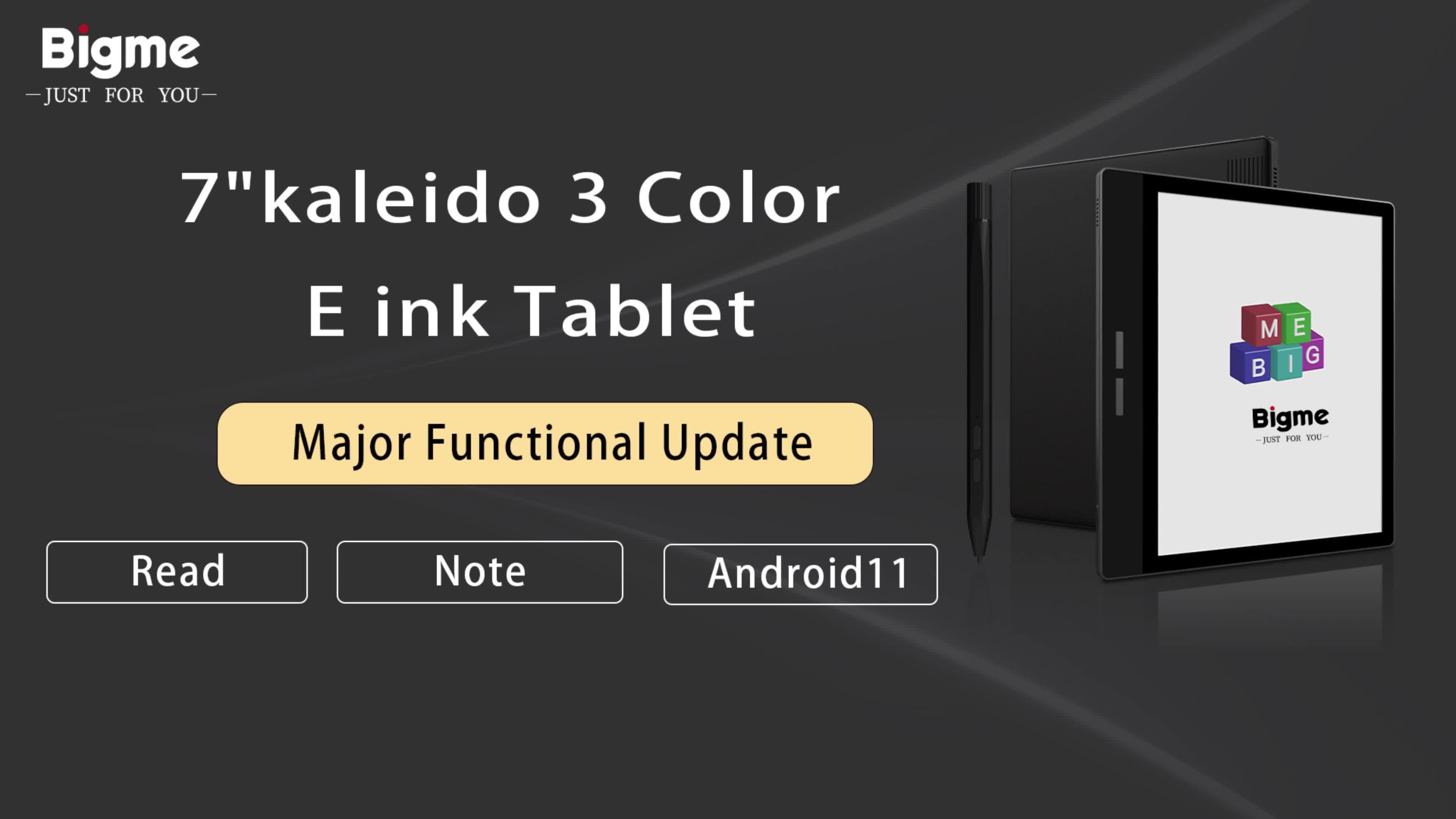 Bigme B751C 7 インチ eink スクリーン電子ブックリーダースマート