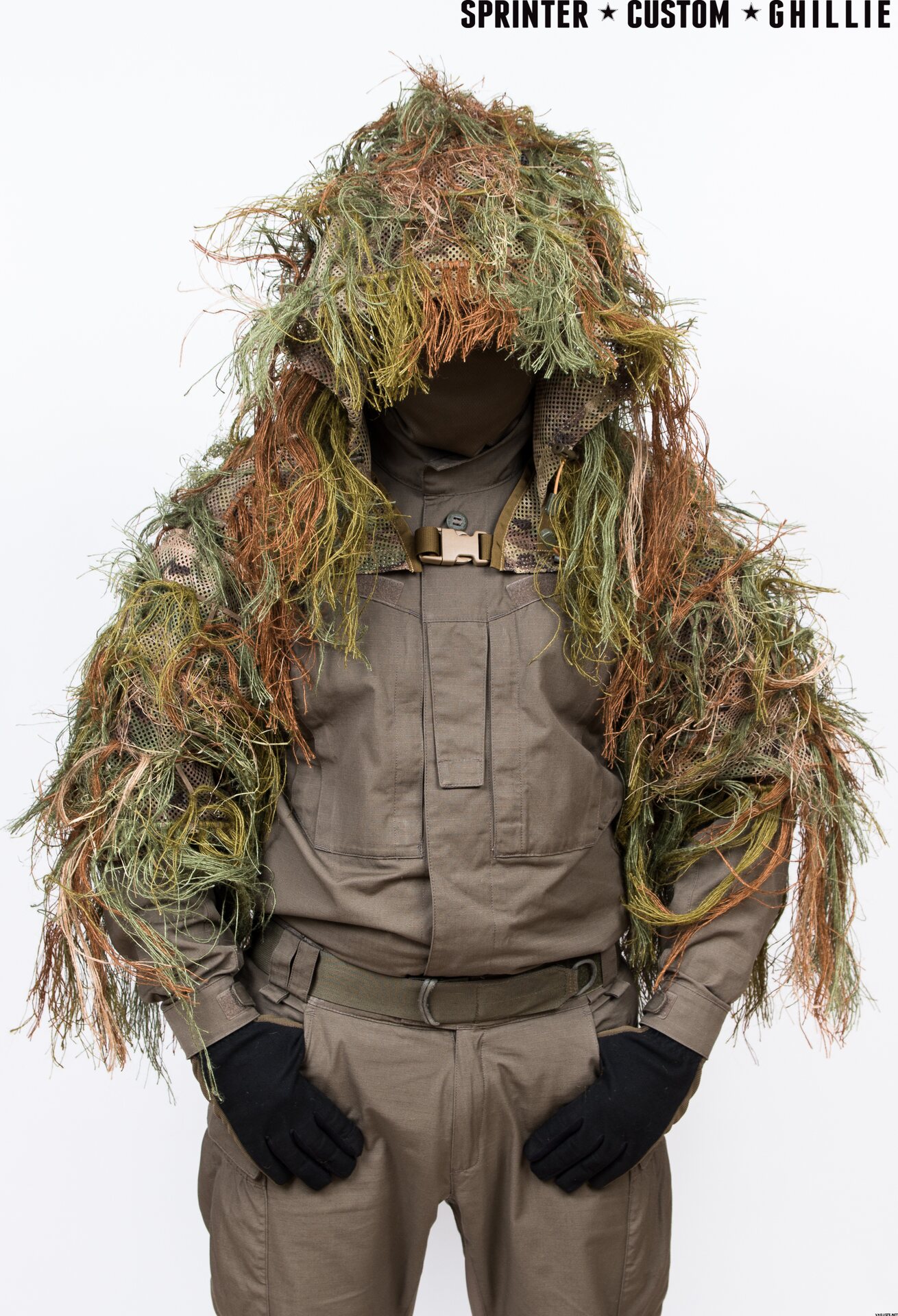 SC Ghillie Viper Hood Pro | カモフラージュハンティングスーツ