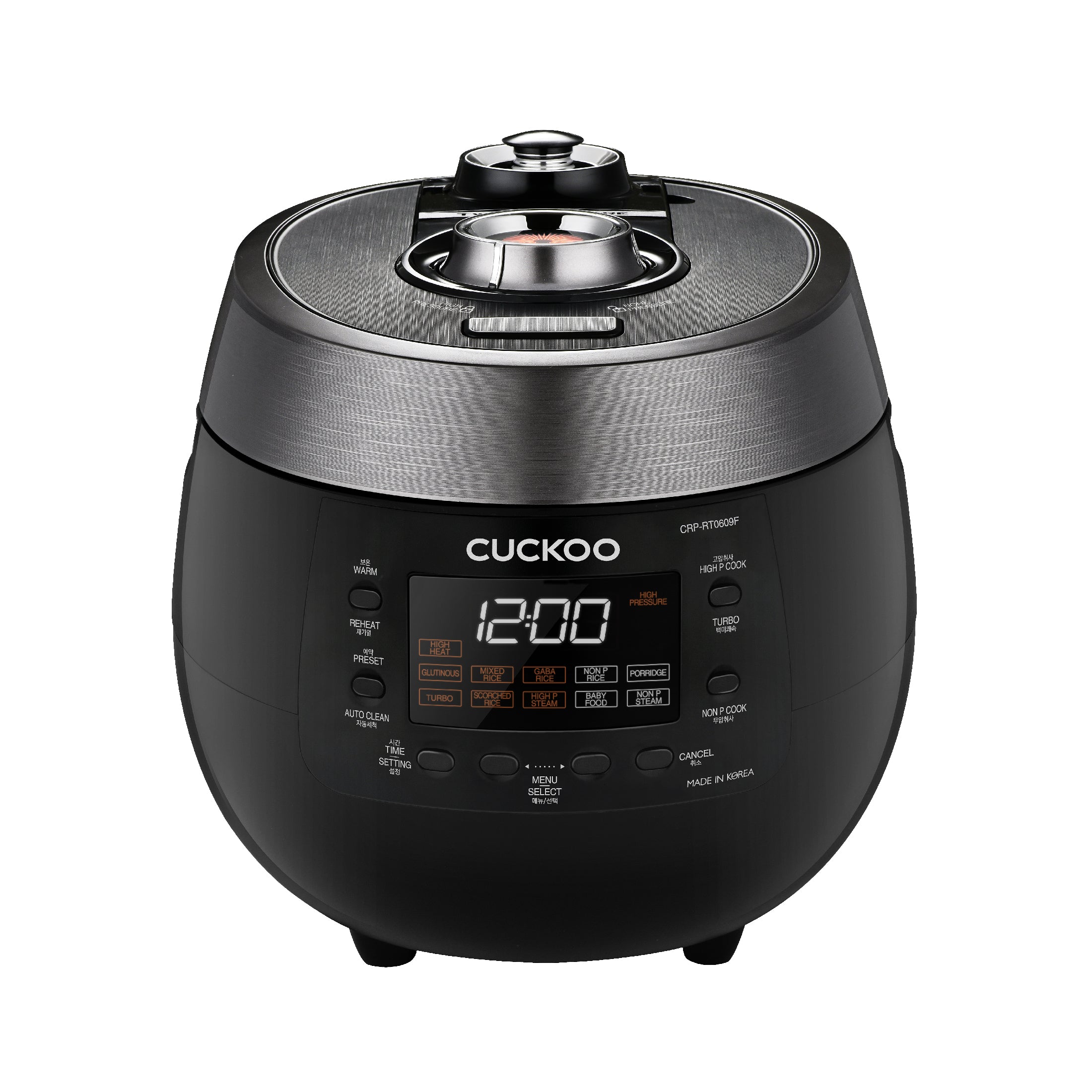 CRP-RT0609F | CUCKOO 6-Cup HP Twin Pressure Rice Cooker – CUCKOO