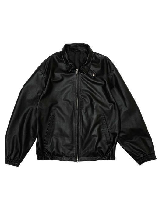 UNIVERSAL PRODUCTS - 【26SS】レザードリズラーブルゾン - LEATHER