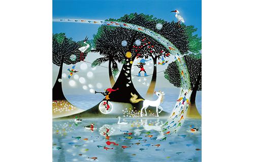 藤城清治 光のメルヘン展 | 奈良県立美術館 | 美術館・展覧会情報