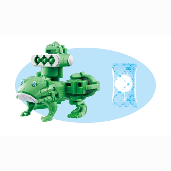 ミニプラ 特命合体ゴーバスターケロオー｜発売日：2012年8月｜バンダイ