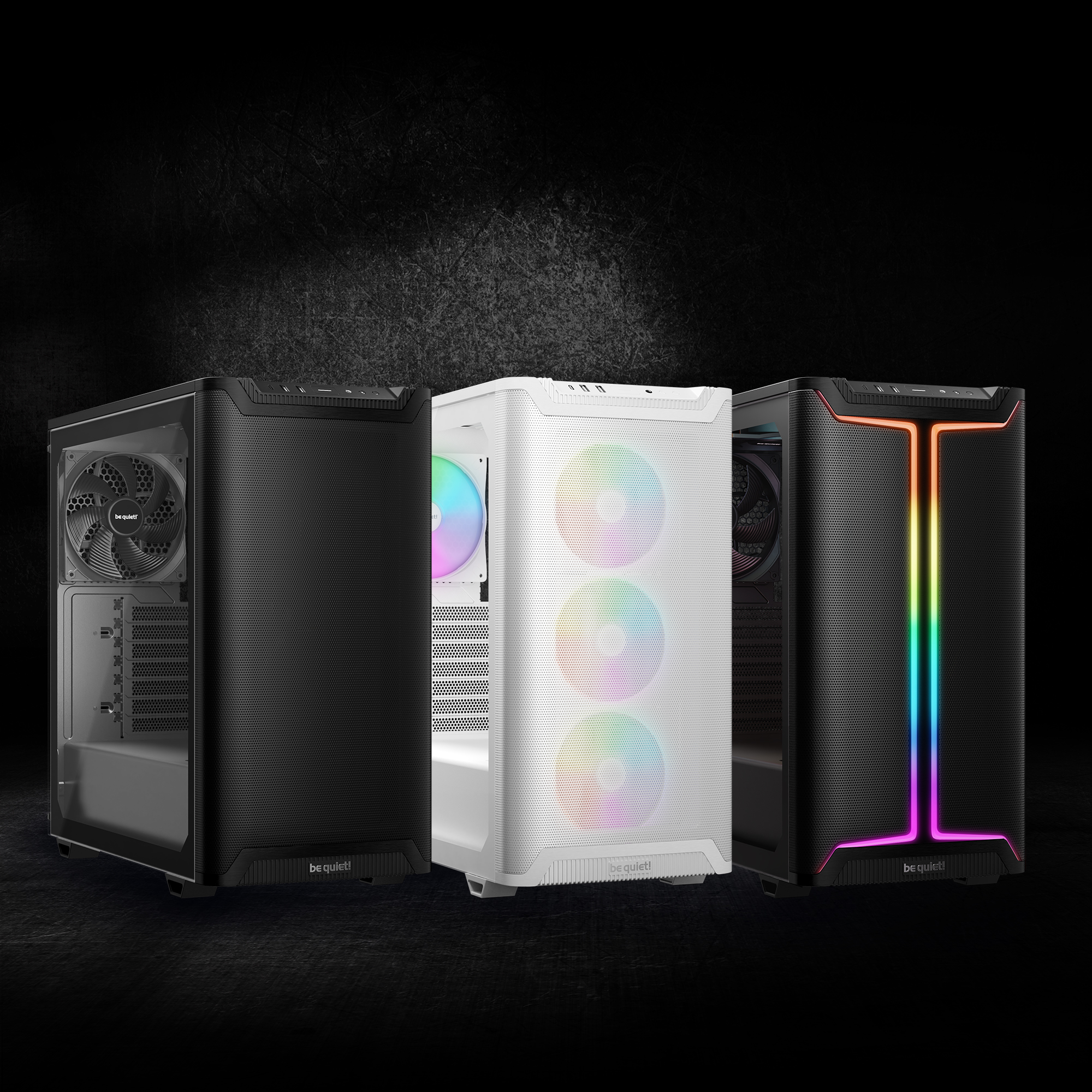 PURE BASE 501 silent PC cases for your PC from be quiet!