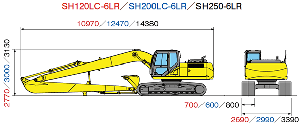 SH200LC-6LR | 住友建機株式会社