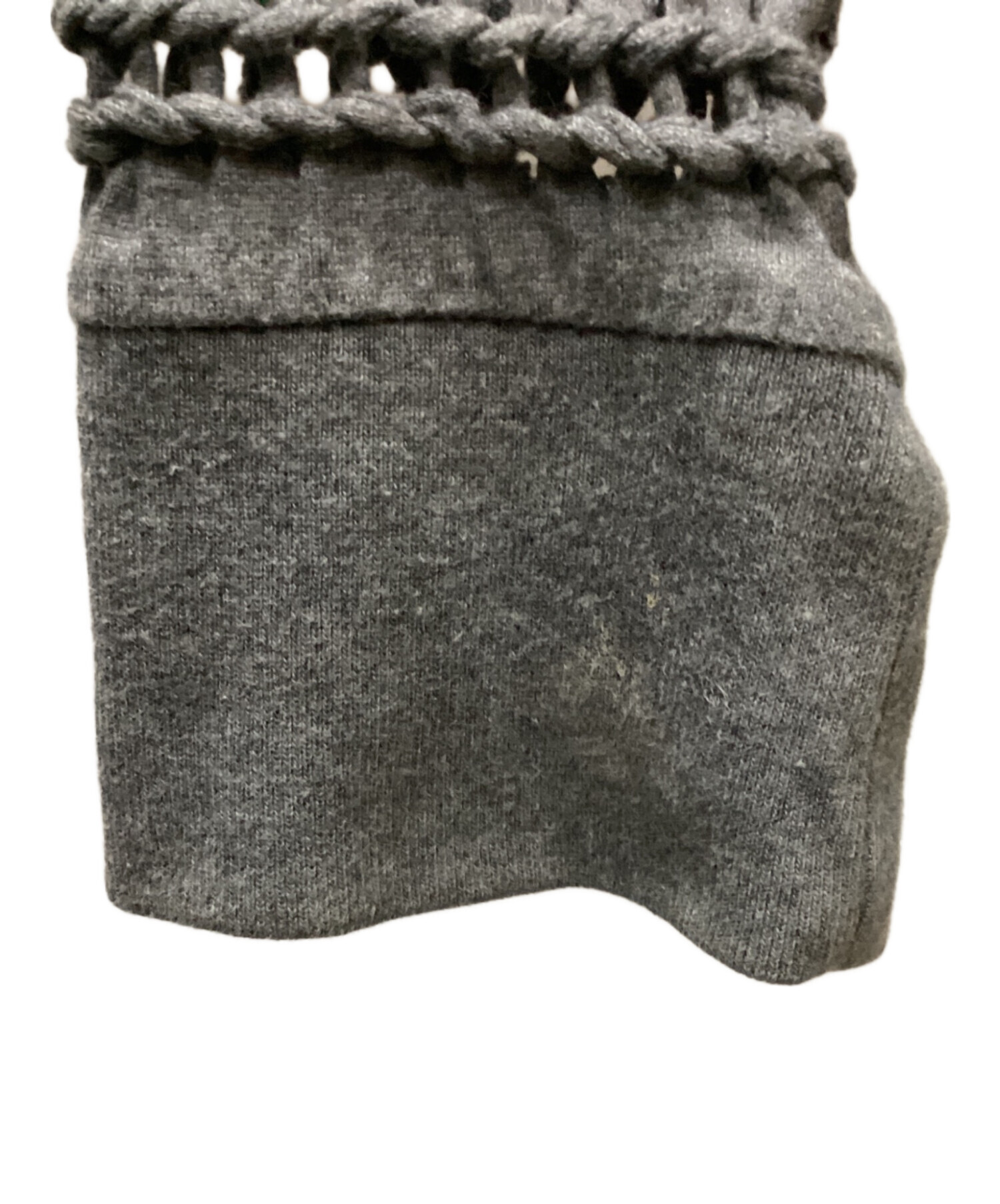 中古・古着通販】NUMBER (N)INE (ナンバーナイン) 00s編み込みロンT