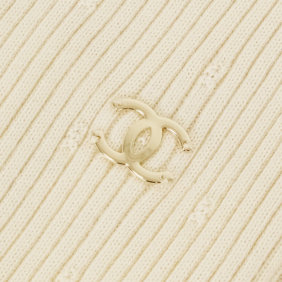 2026年春夏 CHANEL シャネル ニット タンクトップ ココマーク ベージュ