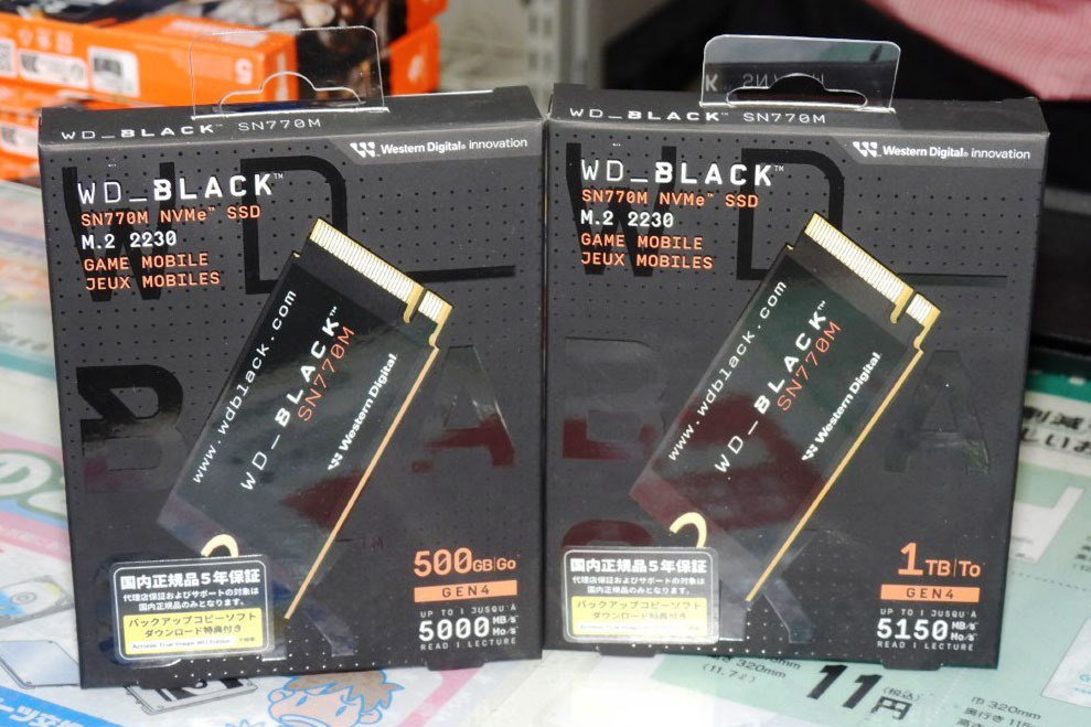 ASCII.jp：かなり小さいM.2 2230規格の小型NVMe SSD「WD_BLACK SN770M
