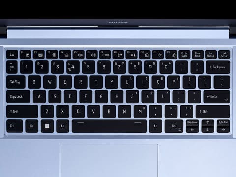 マウスの14型ノート「DAIV S4」で英語配列キーボードが選べるように