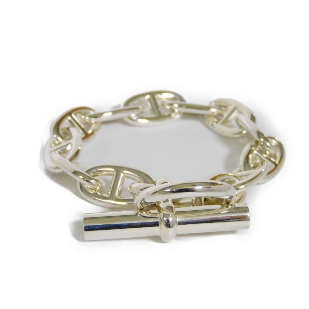 エルメス シェーヌダンクル GM 現行 12コマ アンカーチェーン レーザー