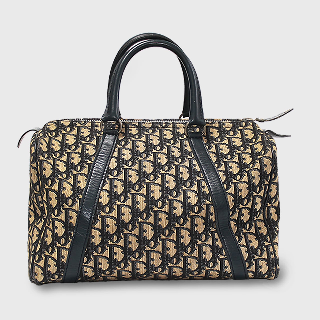 DIOR】オールドディオール トロッター柄 ボストンバッグ｜クラシック