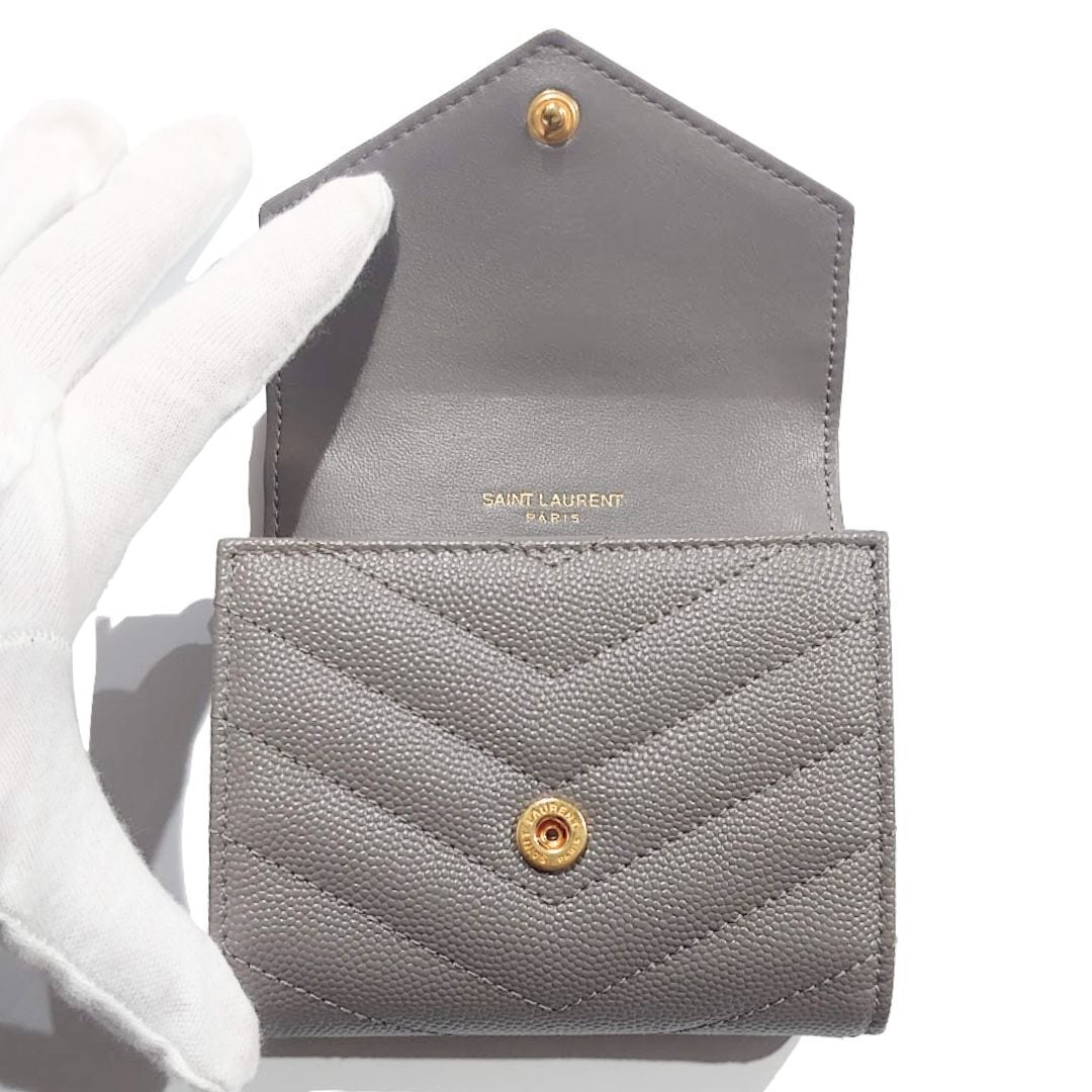 SAINT LAURENT サンローラン YSL カサンドラ マルチ フォールド