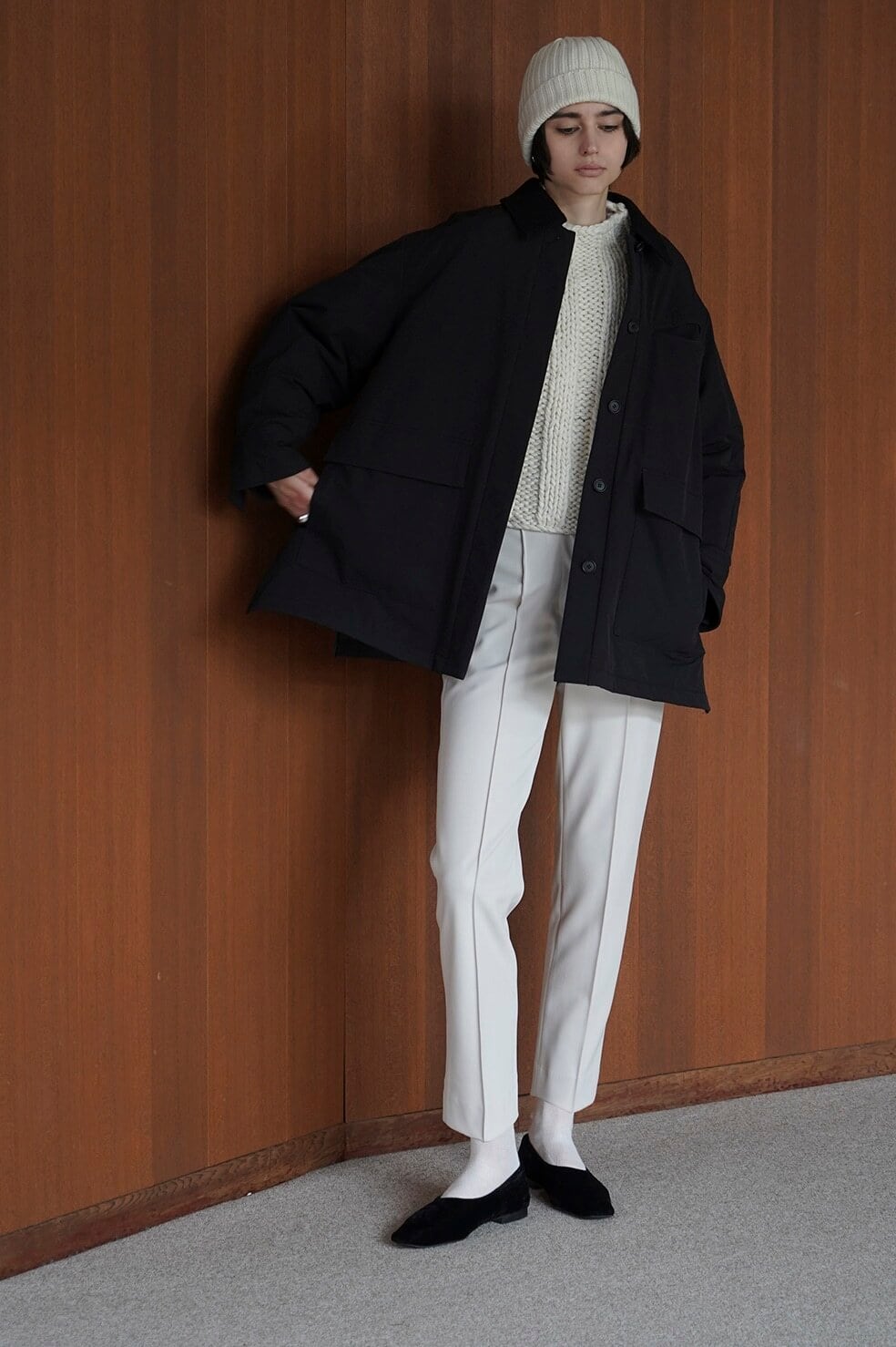 CLANE(クラネ) OVER QUILTING HUNTING JACKET | サウスオレンジ