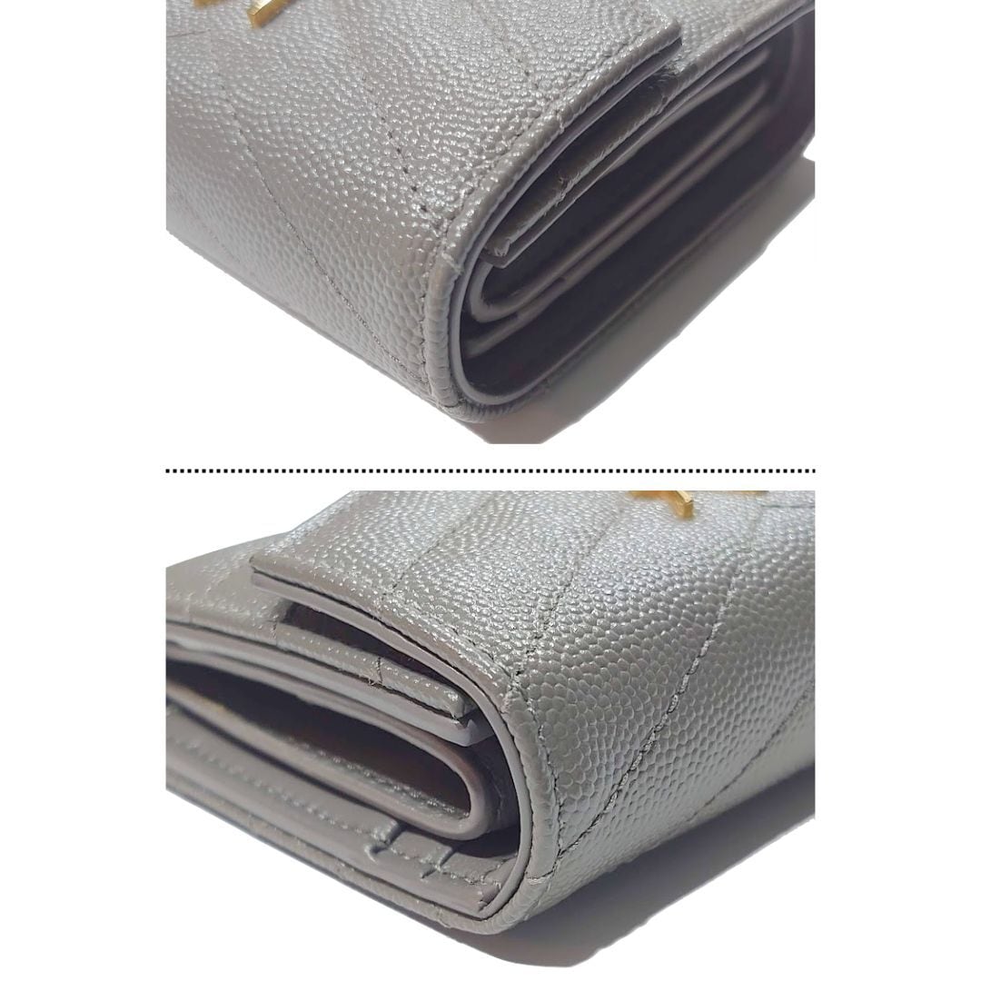 SAINT LAURENT サンローラン YSL カサンドラ マルチ フォールド