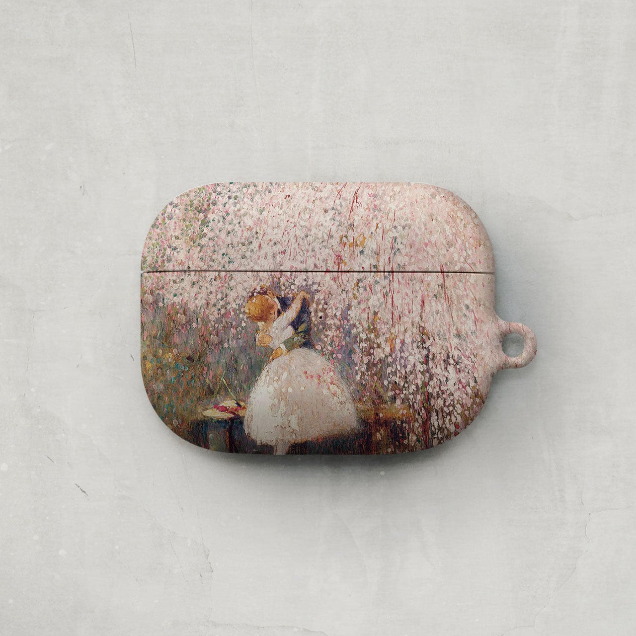 AirPods ケース / ジョルジュ ピカール「桜の木の下の ロマンス (1857