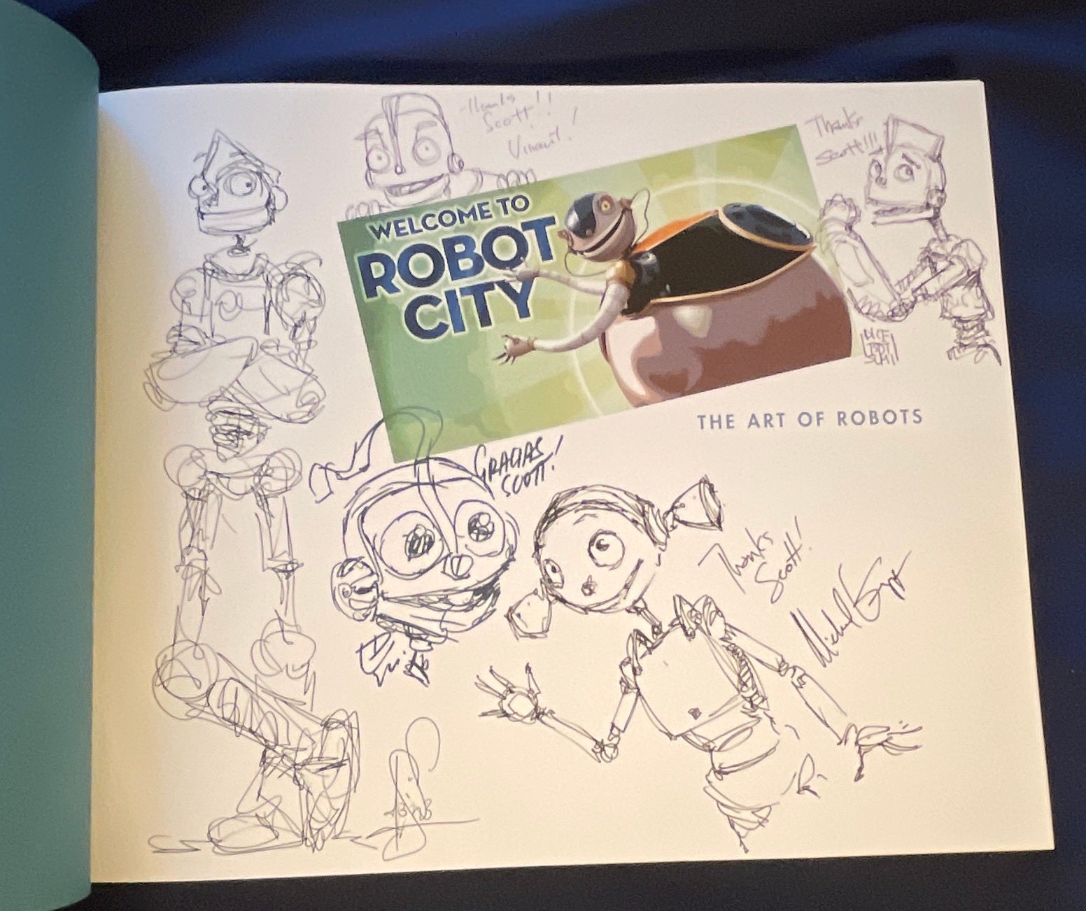THE ART OF ROBOTS; Blue Sky Studios and Twentieth Century Fox