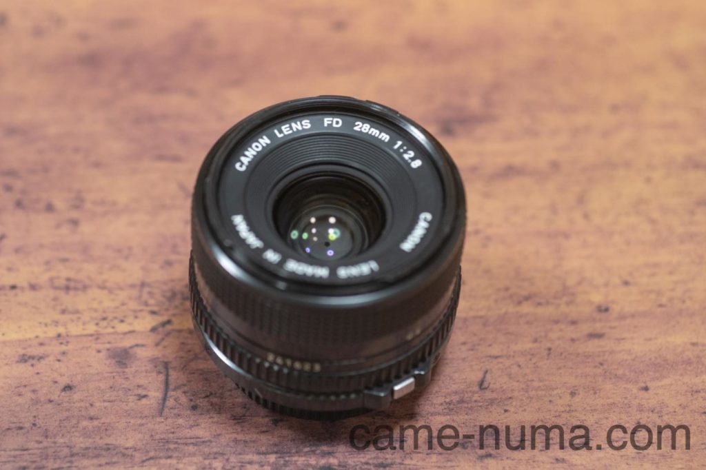 CANON New FD 28mm F2.8レビュー、オールドとは言わせない写りを見よ