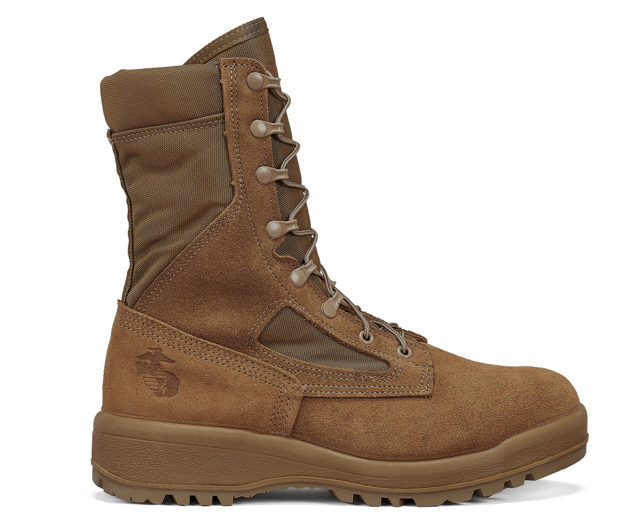 Belleville USMC Hot Weather Combat Boot (EGA) Coyote Brown USA Made