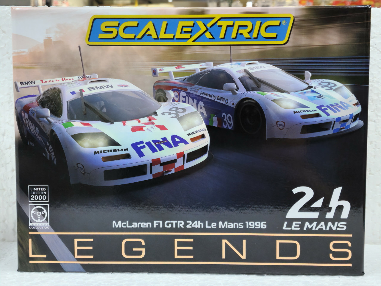 C4012A Scalextric McLaren F1 GTR – Le Mans 1996 Twin Pack 1:32