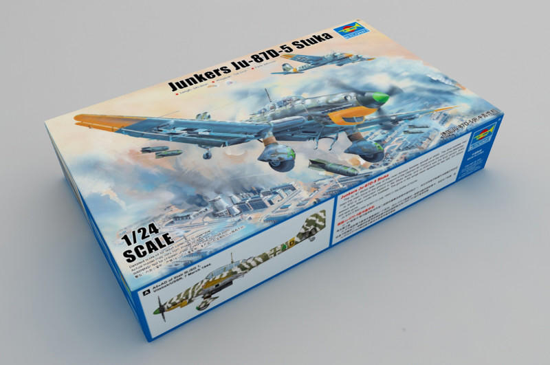 1/24 Trumpeter Junkers Ju87D5 Stuka German Dive Bomber - Squadron.com