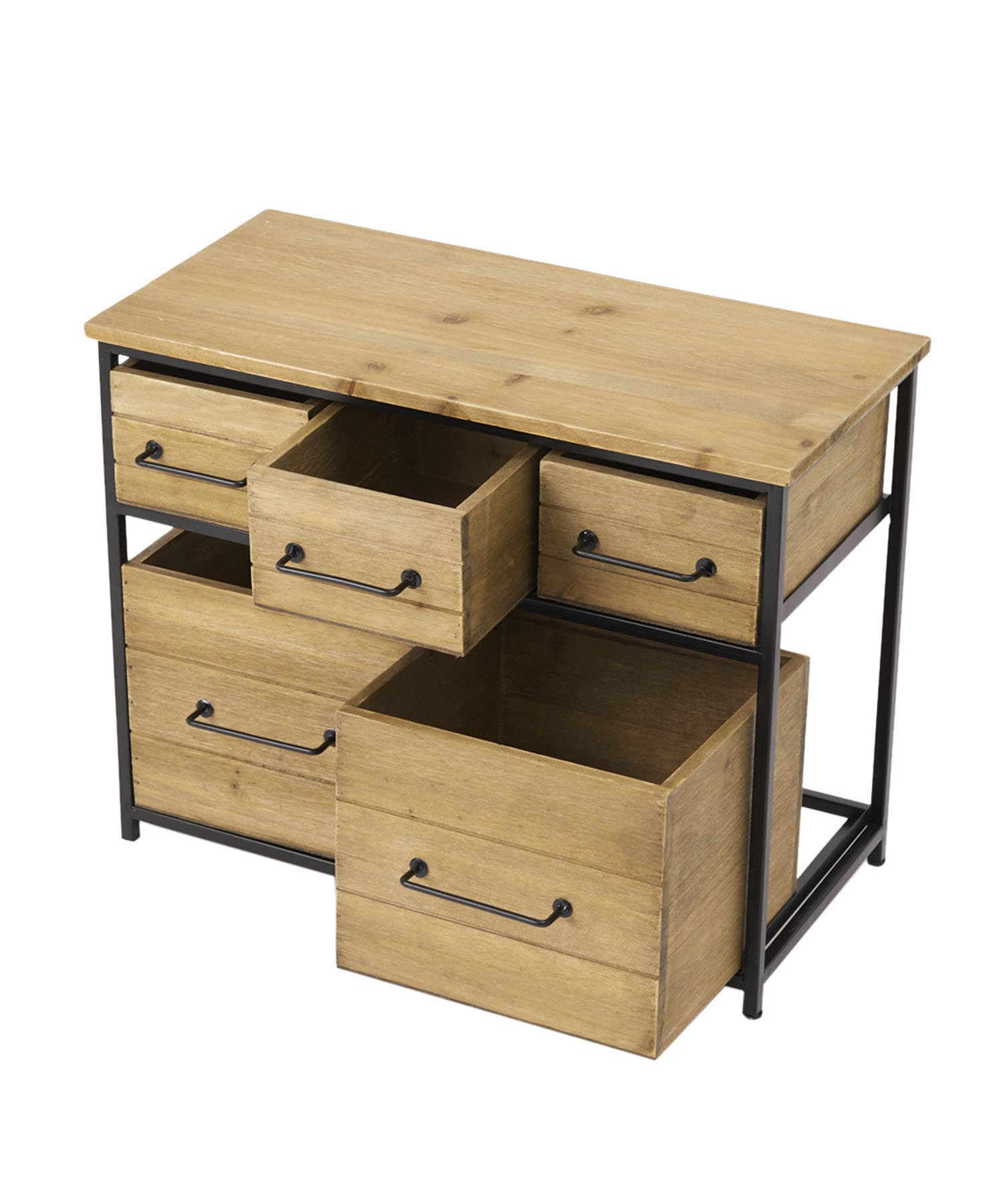 WEB限定アイアンウッドミニ5ドロワーマルチラック | salut!(サリュ