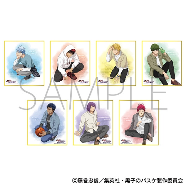 黒子のバスケ ミニ色紙コレクション: キャラグッズ｜ムービック（movic）