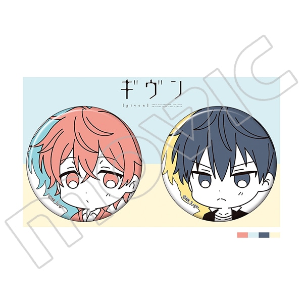 ギヴン 缶バッジセット 真冬&立夏: キャラグッズ｜ムービック（movic）