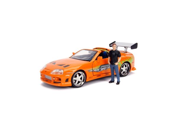 京商 ミニカー | JADA TOYS 1/24 F&F トヨタ スープラ オレンジ