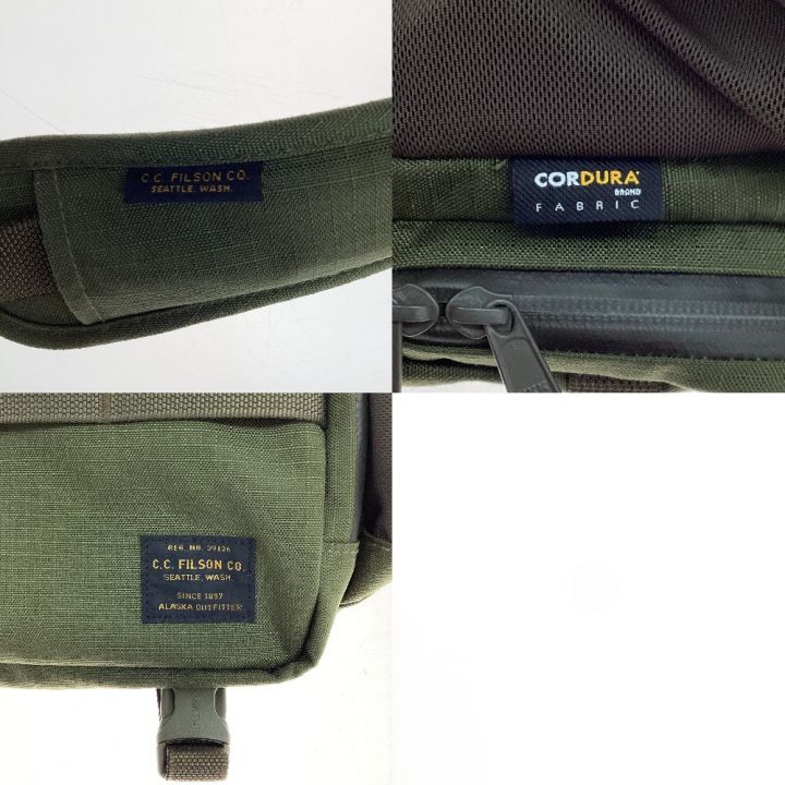 FILSON フィルソン リップストップウエストバッグ ショルダーベルト付