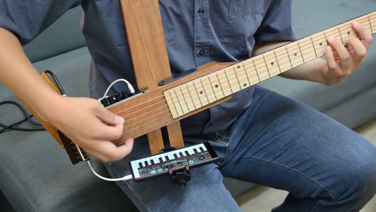 Cross Guitar 2.0 折り畳みギター 第二弾 - CAMPFIRE (キャンプファイヤー)