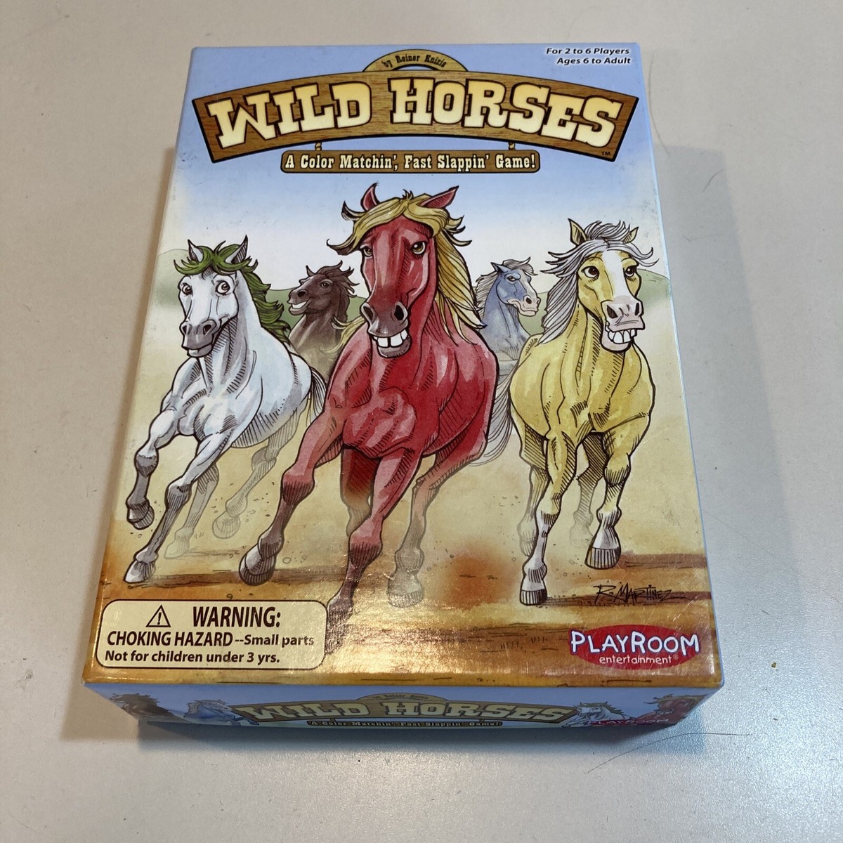 Wild horses play room entertainment color matching game | eBay