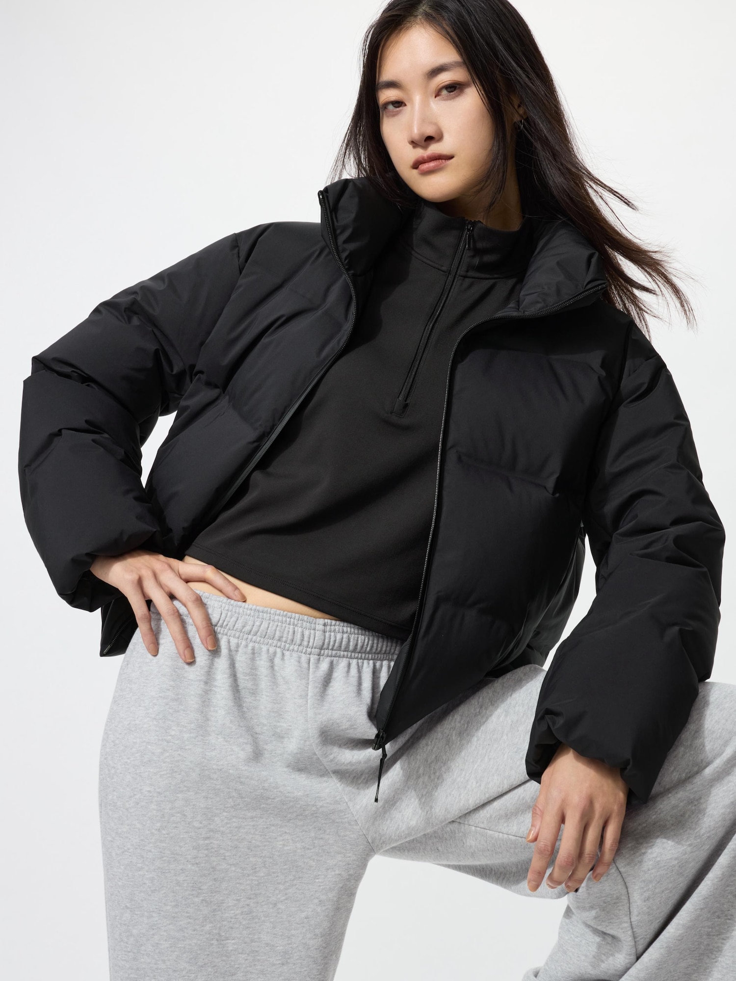 WOMEN シームレスダウンショートジャケット | UNIQLO UNIFORM