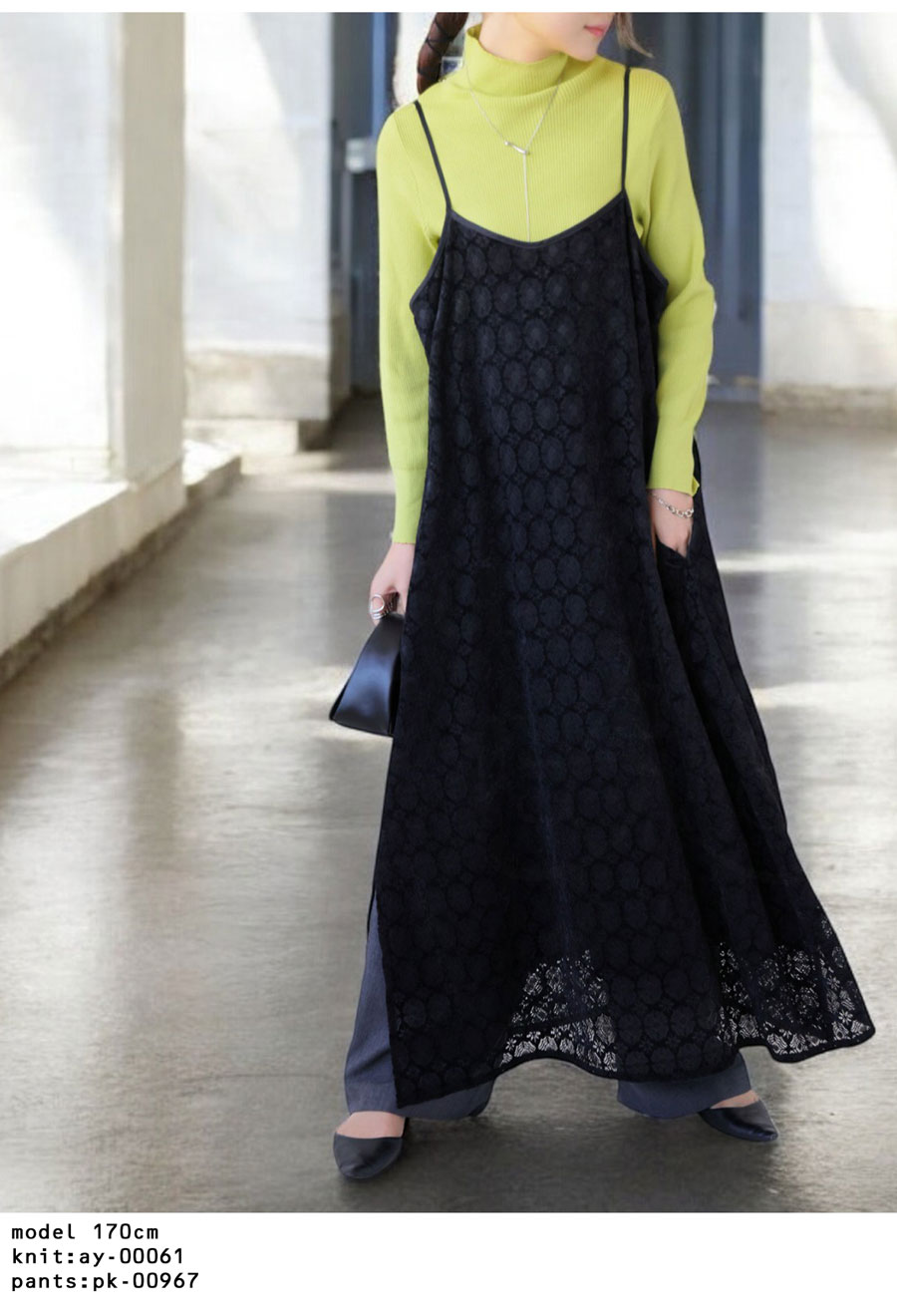 キャミワンピース ワンピース レディース ロング 送料無料・メール便