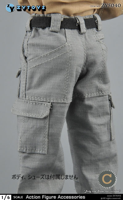 ZYTOYS】ZY5040 ABC PMC Shirt + Pants + Belt Field Service 男性