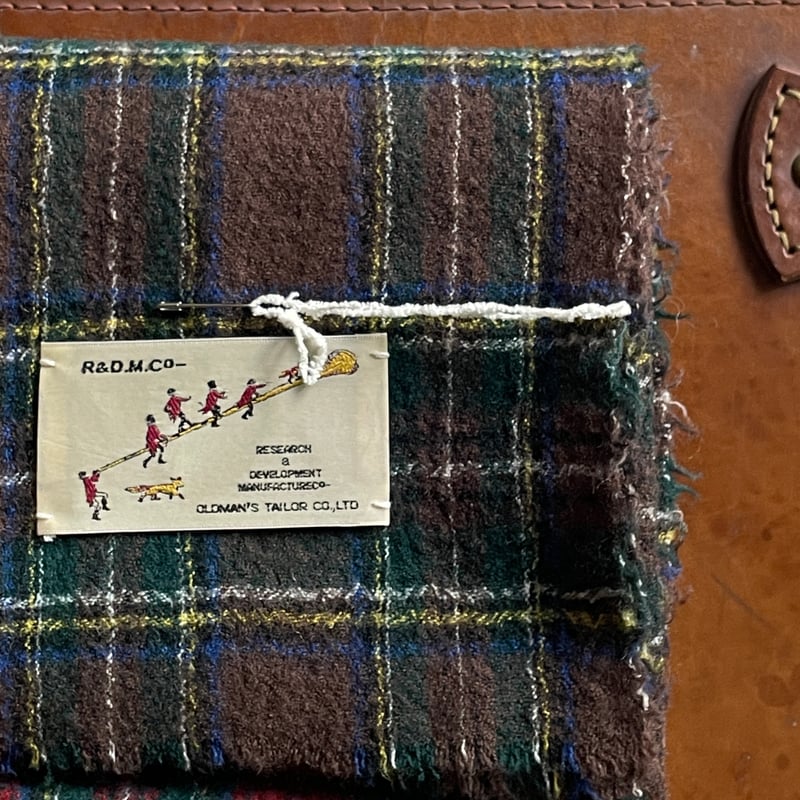 R&D.M.Co- wool muffler/TARTAN CHECK | zakkayaline