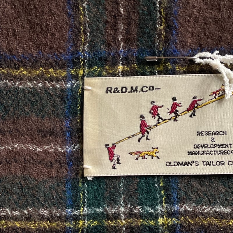 R&D.M.Co- wool muffler/TARTAN CHECK | zakkayaline