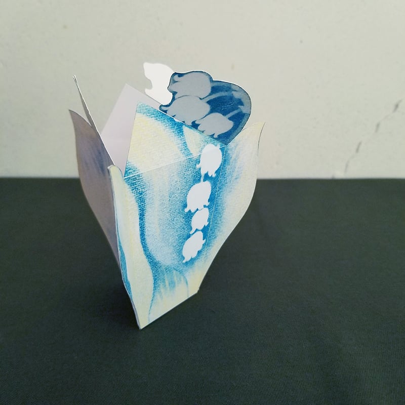 スズラン」ギフトボックス展開図 | Kyoco's 展開図