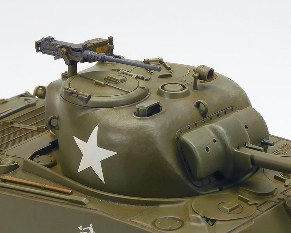 Tamiya 1/35 U.S. M4A3 Sherman RC Model Medium Tank Kit [TAM48217