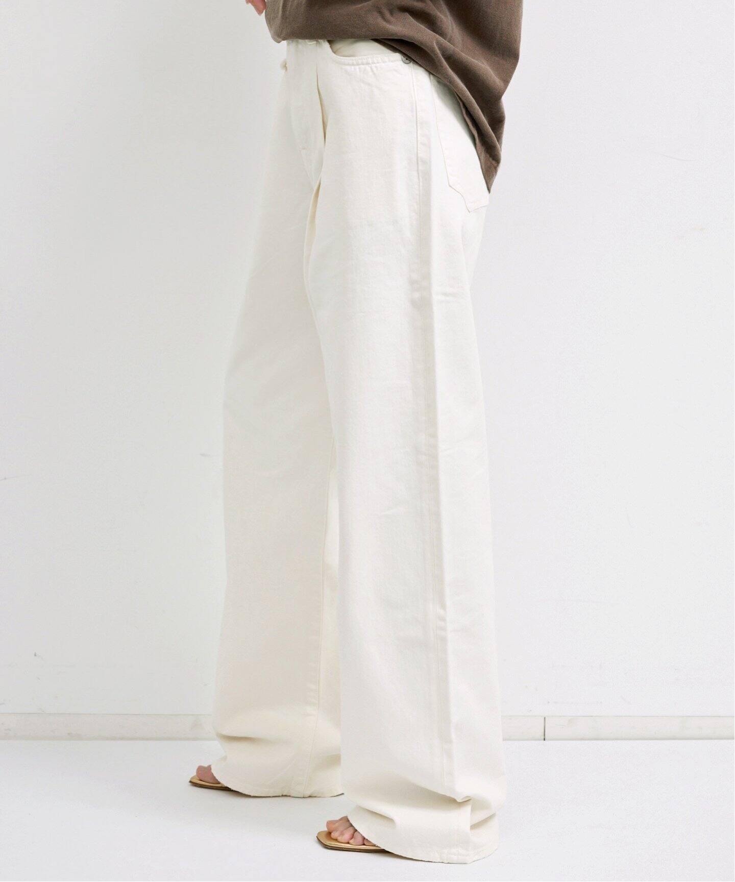 R13/アールサーティーン】 DAMON PLEATED JEAN（デニムパンツ