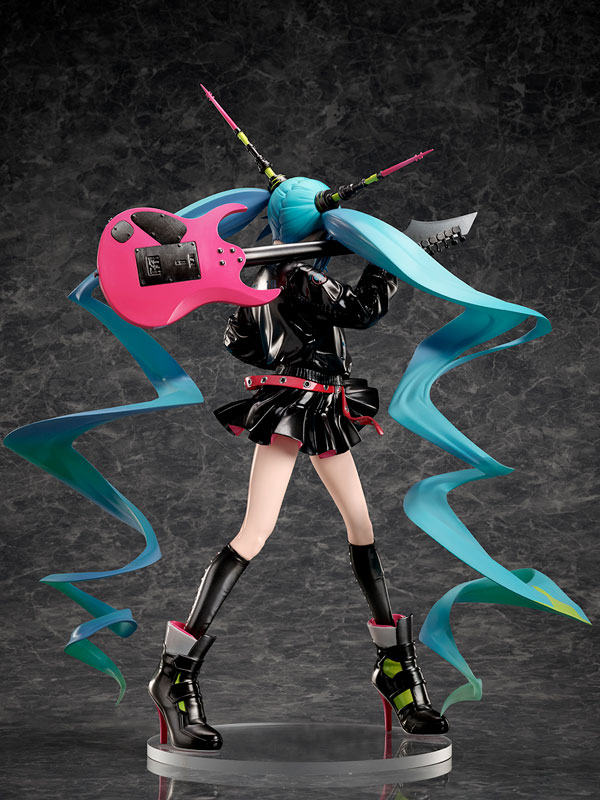 中古】(本体A/箱B)初音ミク LAMロックシンガー Ver. 1/7 完成品