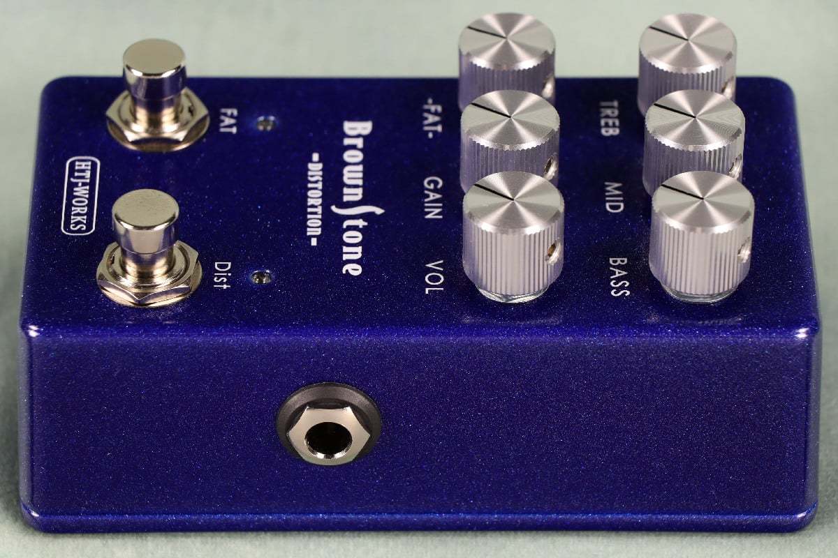 HTJ-WORKS BrownStone Distortion Blue Metallic ディストーション