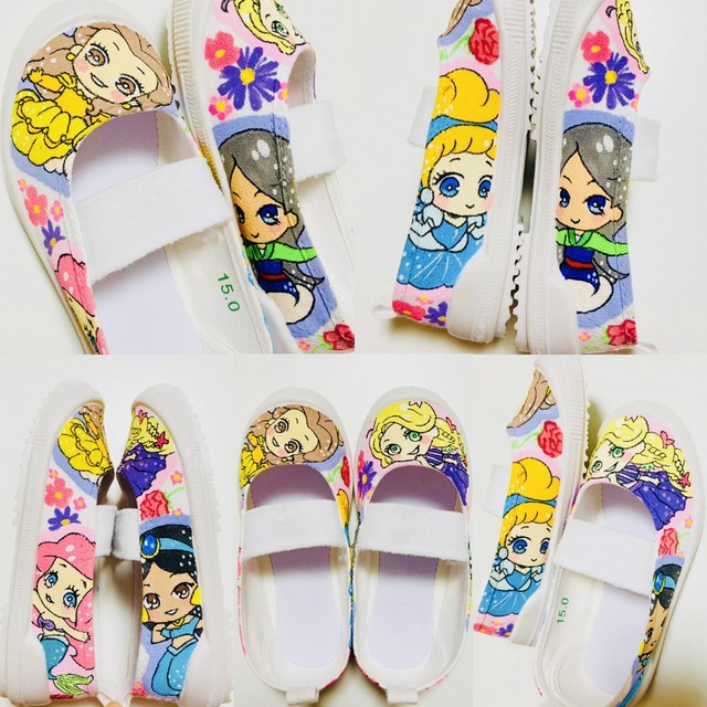 手描き 上履きデコ 上履きペイント オーダー ページの通販 by Sunee's