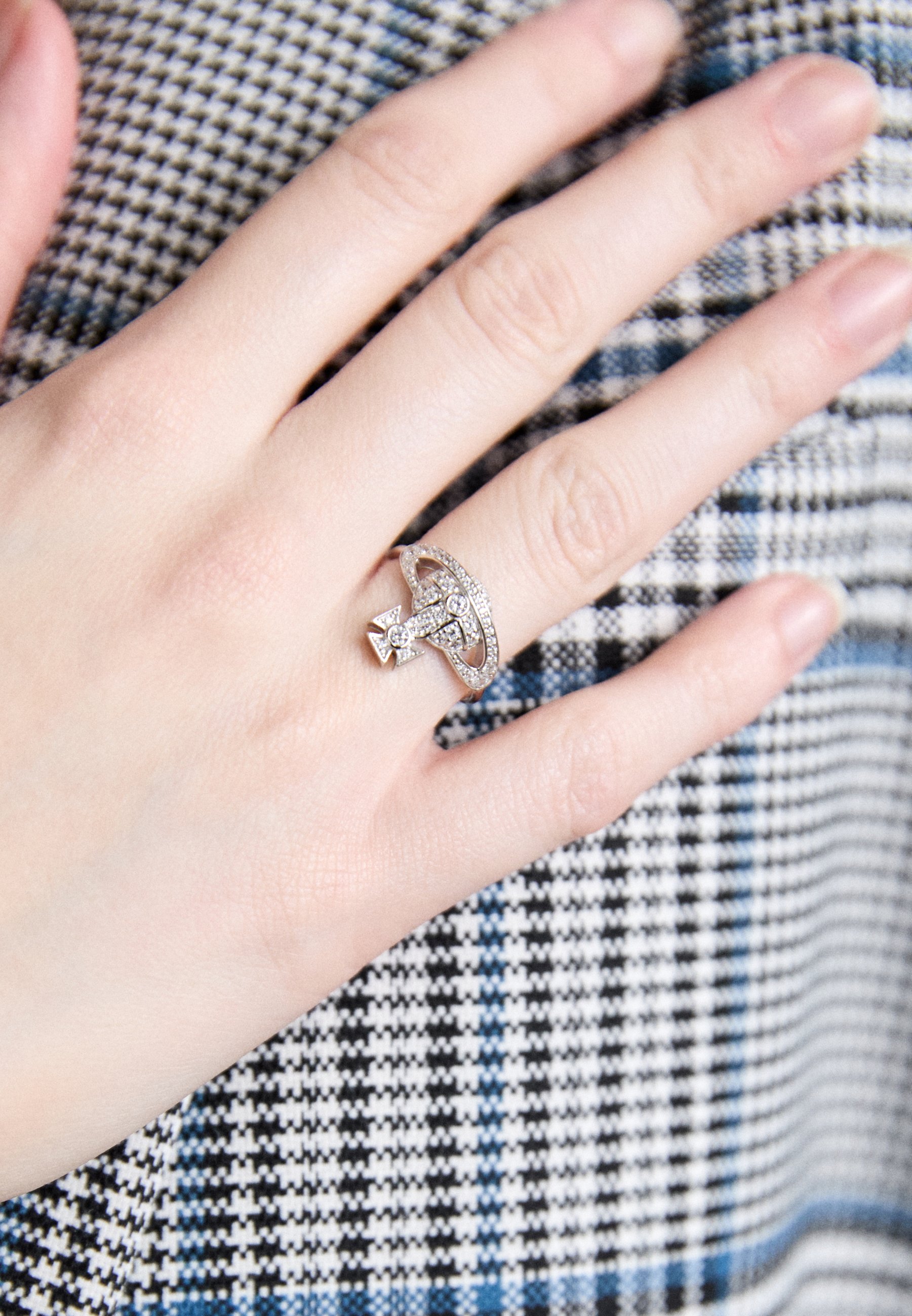 Vivienne Westwood LITTLE ORB - Ring - silver-coloured - Zalando